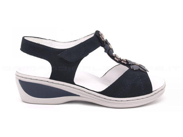 Ara sandali predisposti al plantare donna blu