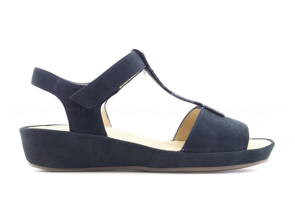Ara sandali comfort capri a strappo donna blu