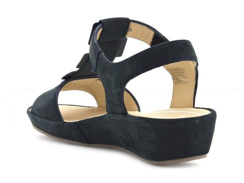 Ara sandali comfort capri a strappo donna blu