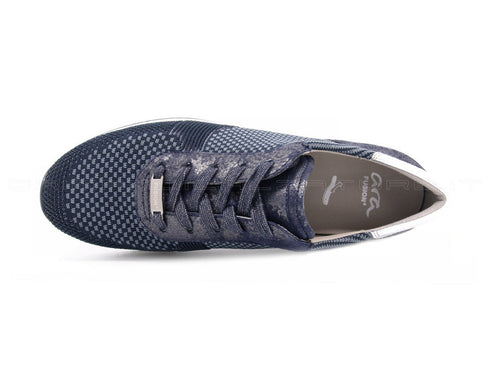 Ara scarpa stringata fusion donna blu