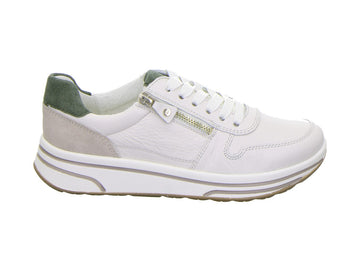 Ara Sapporo Scarpe Donna Stringate Comfort in Pelle Bianca 32440-19H
