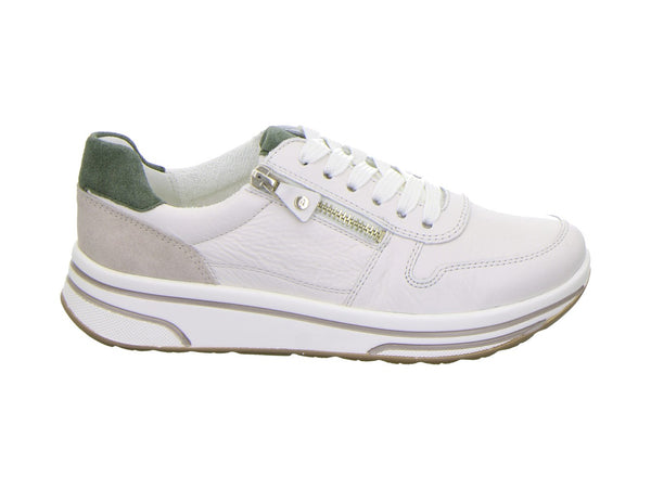 Ara Sapporo Scarpe Donna Stringate Comfort in Pelle Bianca 32440-19H