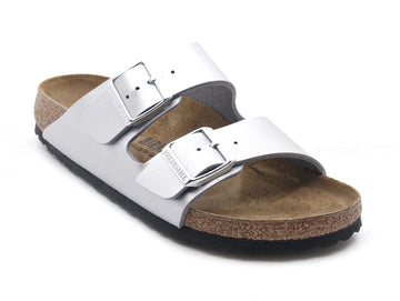 Birkenstock Arizona slippers 2 silver buckles
