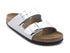 Birkenstock Arizona slippers 2 silver buckles