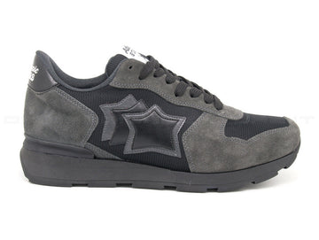 Atlantic-stars antares sneakers camoscio uomo grigio