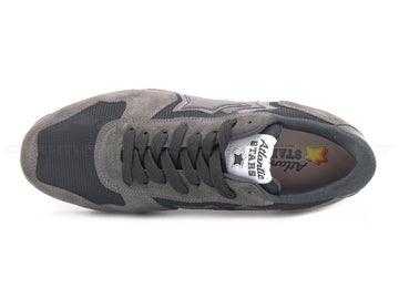 Atlantic-stars antares sneakers camoscio uomo grigio