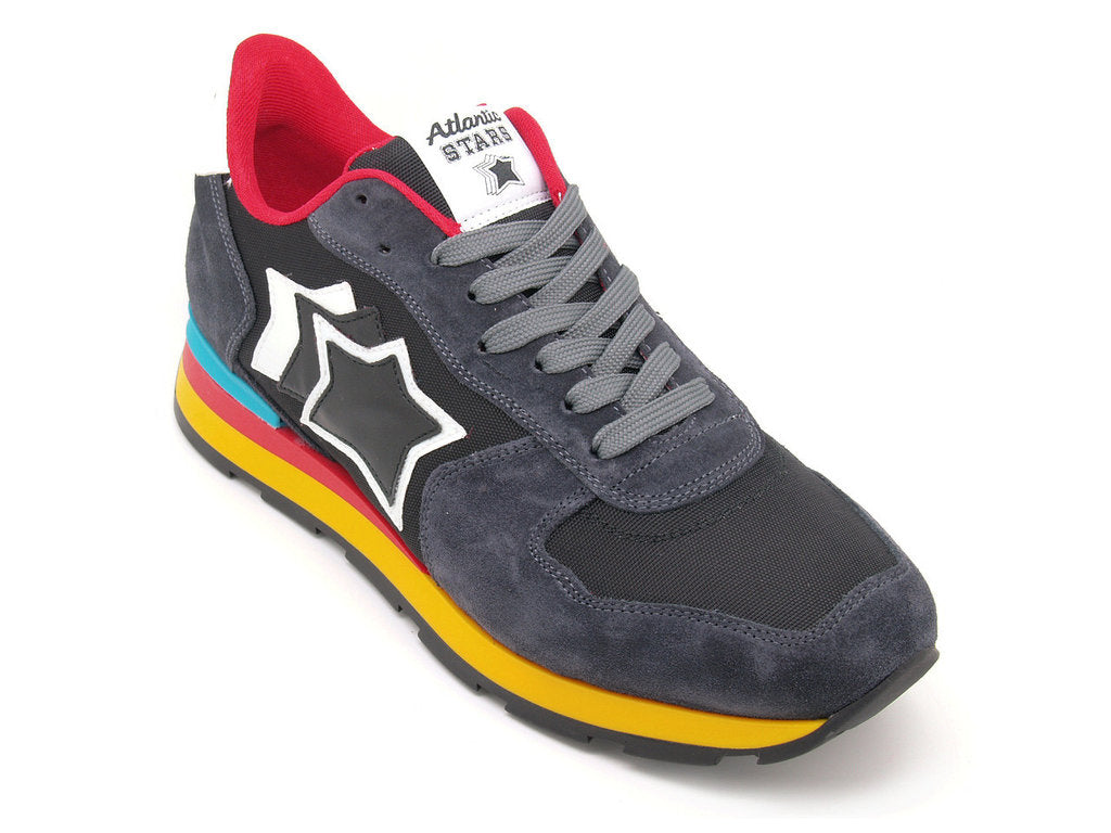 Atlantic Stars sneakers Antares antracite uomo Grimandi