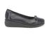 Melluso ballerina con zeppa tomaia pelle nera K55233-217763