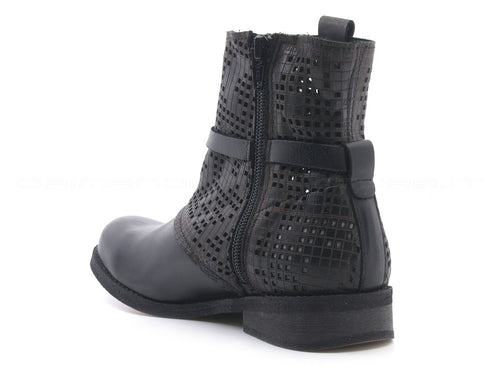 Felmini summer biker ankle boots with strap