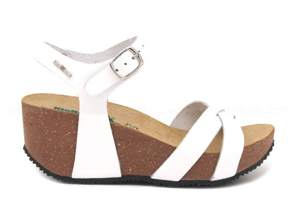 Bionatura sandali fregene donna bianco