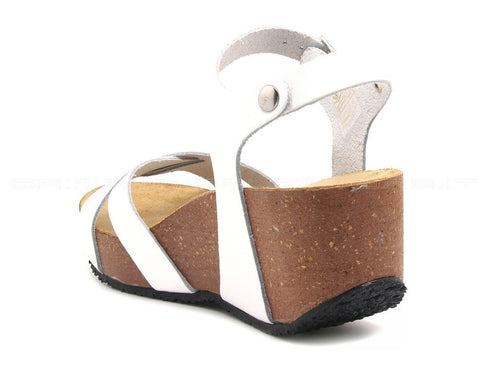 Bionatura sandali fregene donna bianco