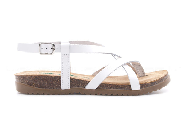Bionatura sandali infradito donna bianco