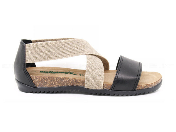 Bionatura sandali confortline donna nero