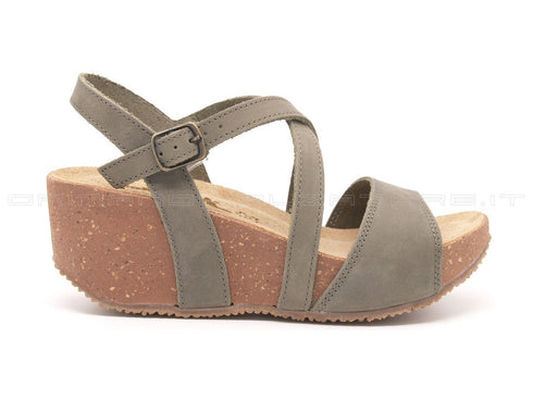 Bionatura sandali cinturino donna kaki