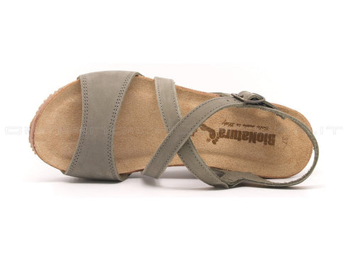 Bionatura sandali cinturino donna kaki