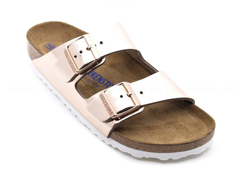 Birkenstock arizona donna soft footbed donna rosa