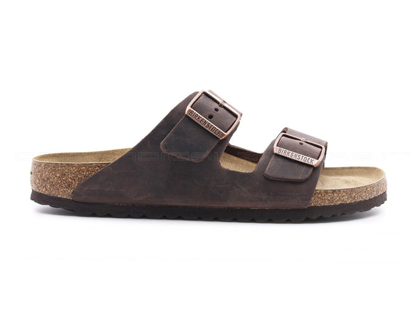 Birkenstock Arizona soft footbed oiled habana marrone 0452763