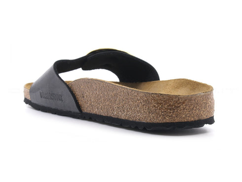 Birkenstock Madrid ciabatte big buckle oro