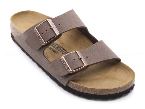 Birkenstock arizona ciabatte 2 cinturini donna marrone