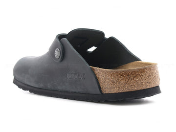 Birkenstock uomo boston sandalo uomo nero