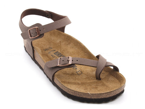 Birkenstock taormina sandali infradito donna marrone