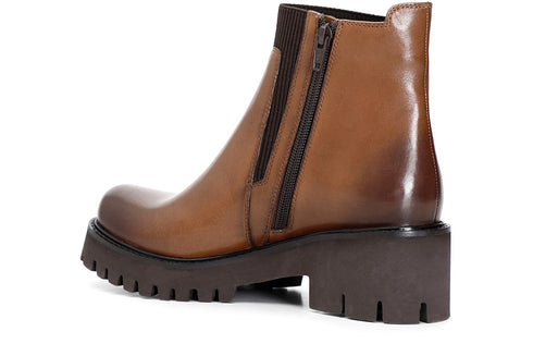 CafèNoir stivaletti cerniera lampo tomaia pelle