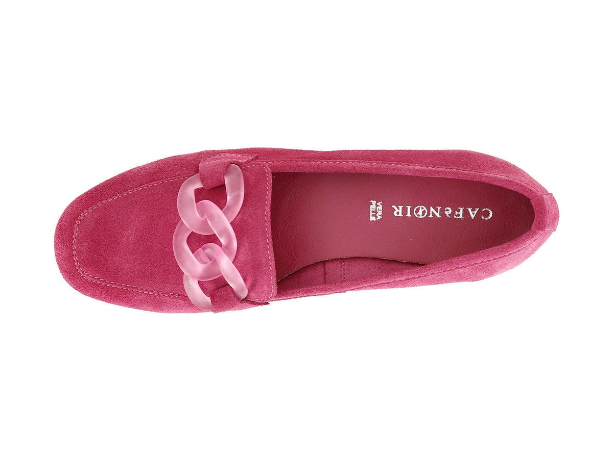 CafèNoir Women's Summer Loafers low heel Suede upper – Grimandi