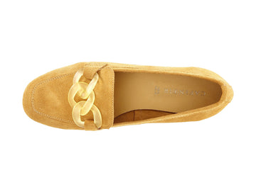 CafèNoir Women's Loafers Suede upper with chain