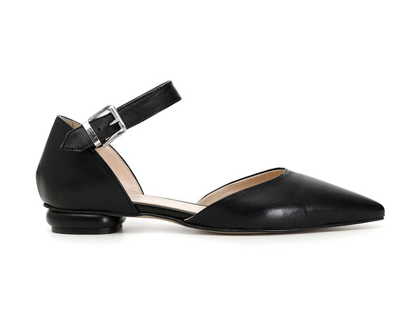 CafèNoir scarpe con cinturino alla caviglia aperte lati nere C1ED4230-N001