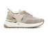 CafèNoir donna sneakers camoscio tessuto beige C1DL9110-M008