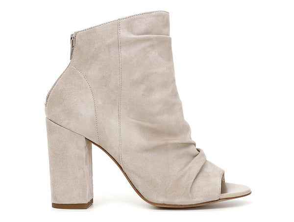 CafèNoir tronchetti estivi open toe in camoscio beige sabbia C1EF5002-M008