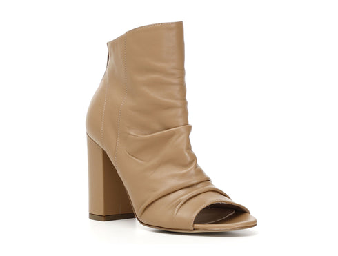 CafèNoir tronchetto estivo open toe in pelle