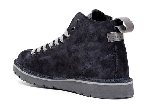 CafèNoir scarponcini uomo scamosciati blu scuro