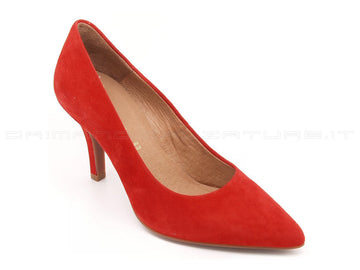 Carmens décolleté punta sfilata donna rosso