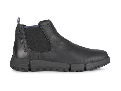 Geox Adacter chelsea boots uomo pelle nera U26F6B-NERO