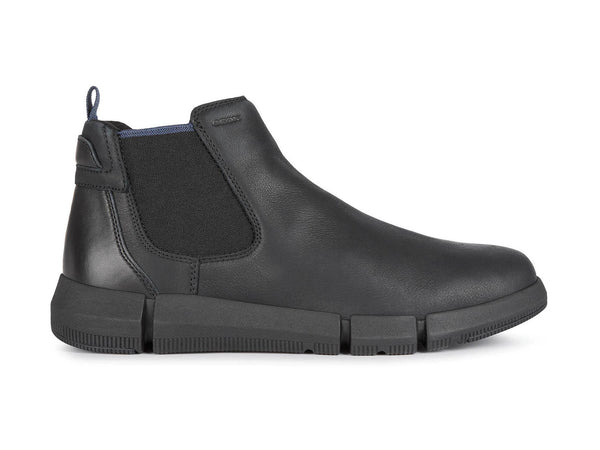 Geox Adacter chelsea boots uomo pelle nera U26F6B-NERO