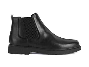Geox stivaletti chelsea uomo spherica pelle nera U16D1C-BLACK