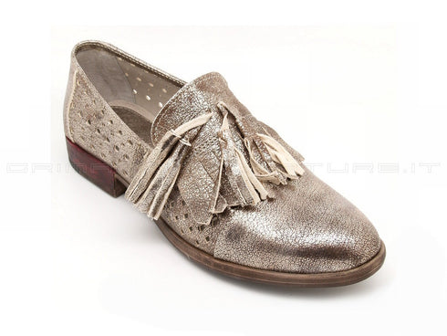 Dei colli scarpe basse donna oro