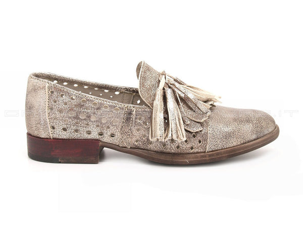 Dei colli scarpe basse donna oro