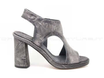 Dei colli sandali tacco alto donna grigio