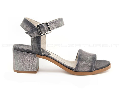 Dei colli sandali con cinturino donna grigio