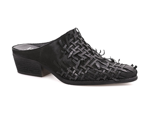 Felmini sandali sabot texani in pelle