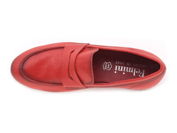 Felmini mocassino donna rosso