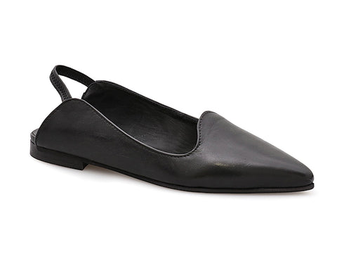 Felmini slingback flats in smooth leather