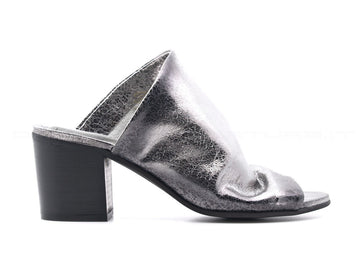 Felmini sandali ciabatte monofascia donna argento