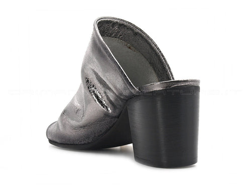 Felmini sandali ciabatte monofascia donna argento