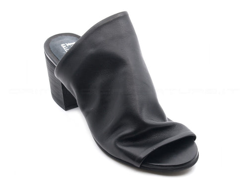 Felmini sandali monofascia donna nero