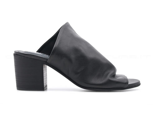 Felmini sandali monofascia donna nero