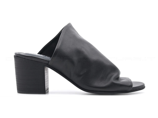 Felmini sandali monofascia donna nero