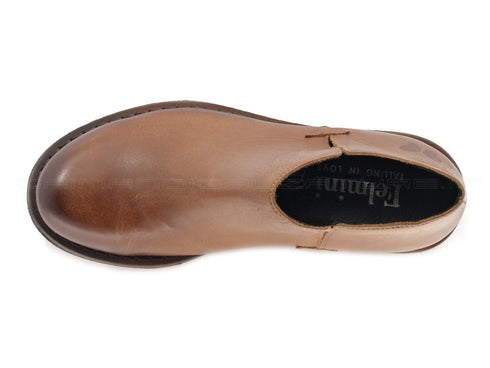 Felmini stivaletti bassi donna marrone